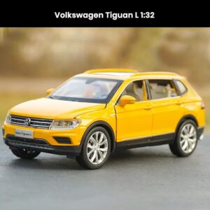 Volkswagen Tiguan L 1:32 die-cast car model with openable doors and hood collectible toy gift