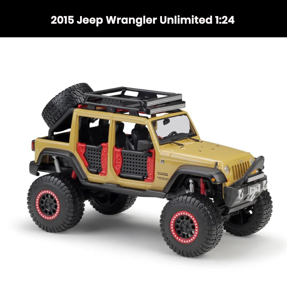 Jeep Wrangler Unlimited 1:24 die-cast car model (2015) collectible toy gift