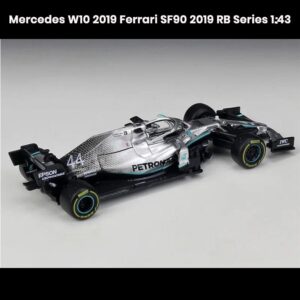 Mercedes W10 (2019), Ferrari SF90 (2019), and Red Bull RB Series 1:43 die-cast racing car model collectibles