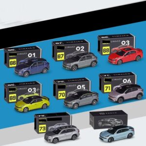 Geely Lynk & Co and Zeekr Car Model 1.64 Zinc Alloy Toys Collectible Gift