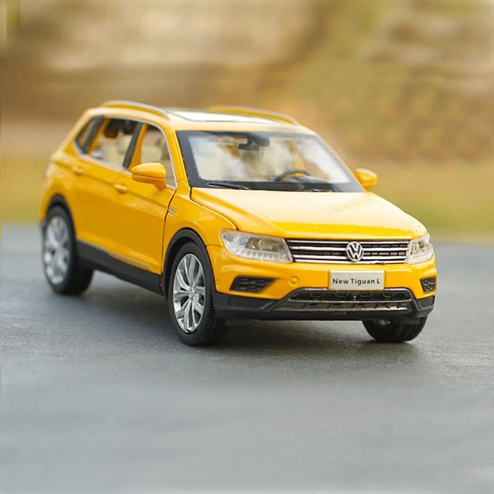 Volkswagen Tiguan L Car Model 1:32 Die Cast Door Hood Openable Toys Gift - Image 4