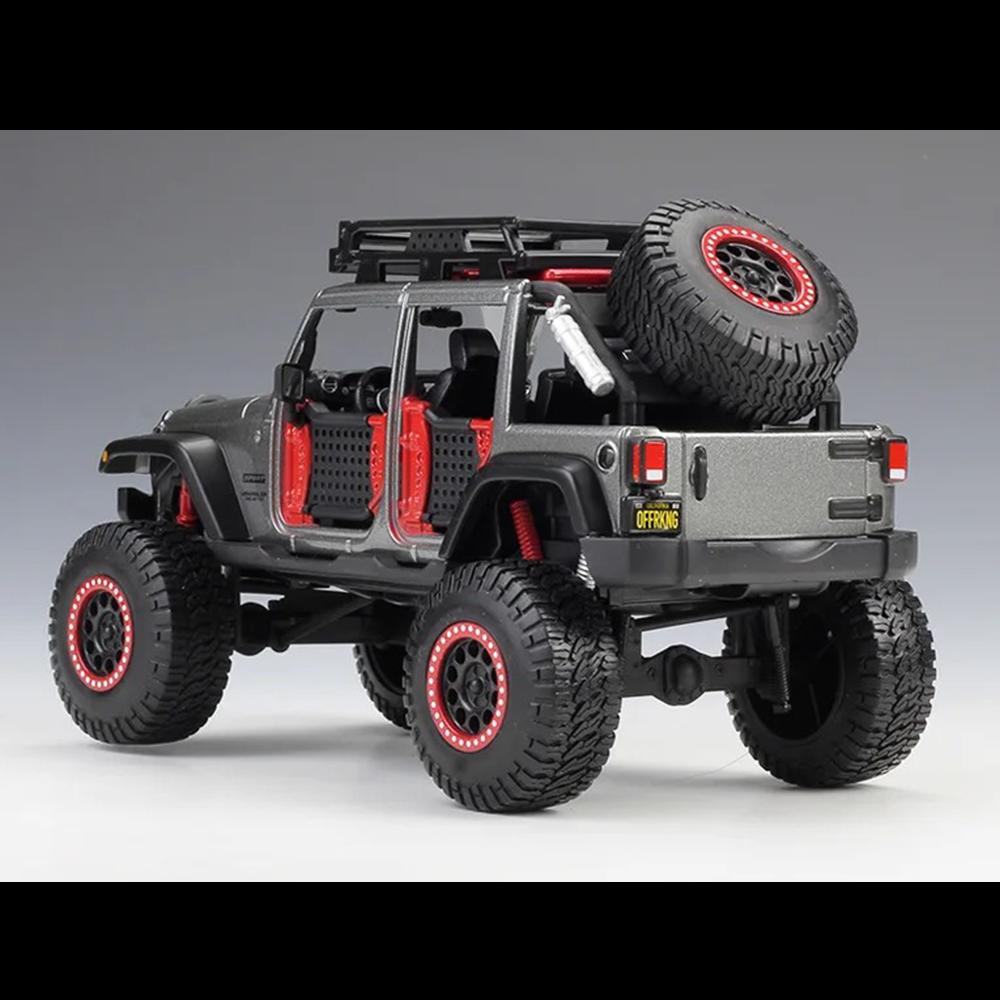 Jeep Wrangler Unlimited Model 1:24 Die Cast 2015 Toys Collectible Gift - Image 3