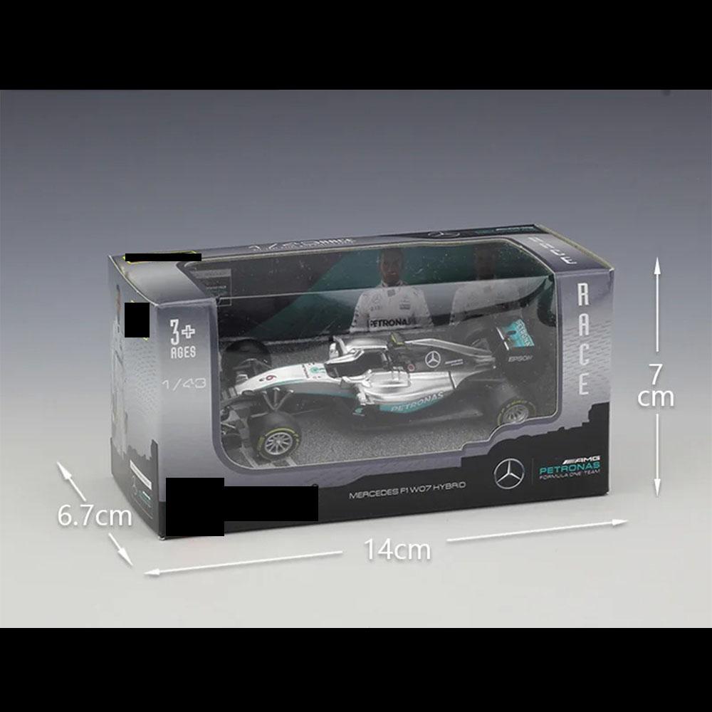 Mercedes-Benz F1 W07 Hybrid Racing Car Model 1:43 Die Cast 2016 Toys Gift - Image 4