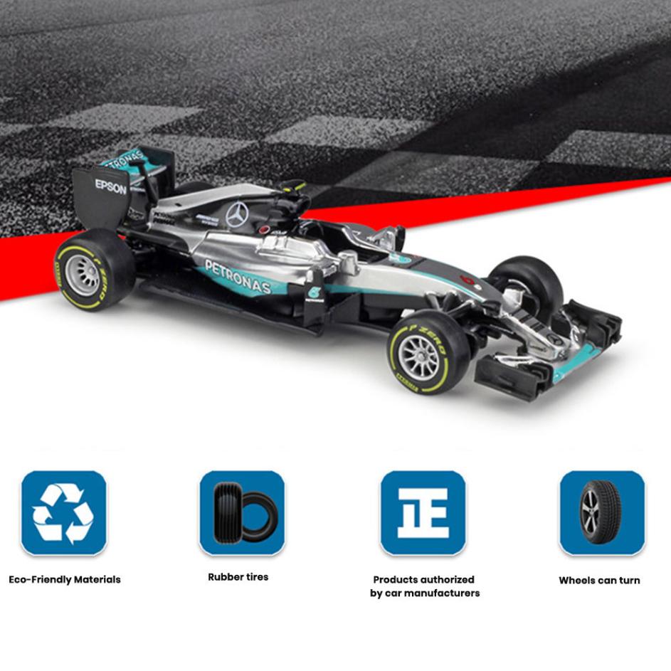 Mercedes-Benz F1 W07 Hybrid Racing Car Model 1:43 Die Cast 2016 Toys Gift - Image 5