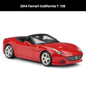 Ferrari California T 1:18 die-cast car model (2014) with openable doors, hood, and trunk collectible toy gift