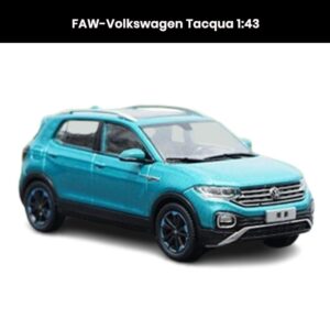 FAW-Volkswagen Tacqua 1:43 die-cast car model with sealed door design collectible toy gift