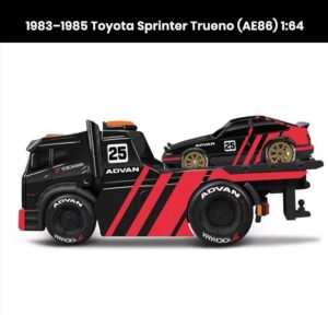 Toyota Sprinter Trueno AE86 1:64 die-cast car model (1983–1985) collectible toy gift