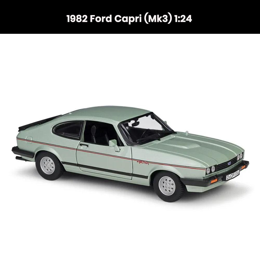 Ford Capri Mk3 1:24 die-cast car model (1982) with openable doors collectible toy gift