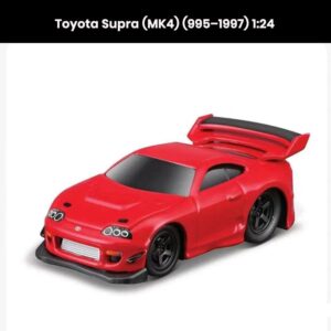 Toyota Supra MK4 1:24 die-cast car model (1995–1997) collectible toy gift