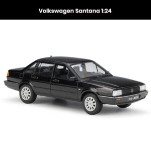 Volkswagen Santana Car Model 1:24 Die Cast Doors Hood Openable Toys Gift