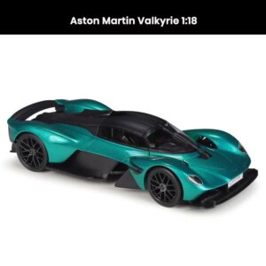 Aston Martin Valkyrie 1:18 die-cast car model with gull-wing doors and openable hood collectible toy gift
