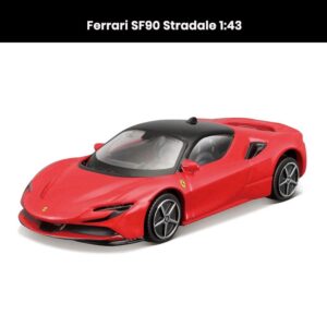 Ferrari SF90 Stradale 1:43 die-cast car model collectible toy gift