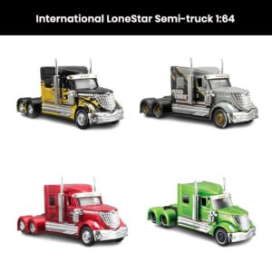 International LoneStar 1:64 die-cast semi-truck model collectible toy gift