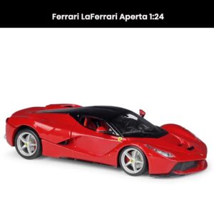 Ferrari LaFerrari Aperta 1:24 die-cast car model with openable rear hood collectible toy gift