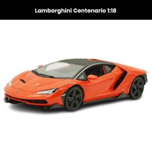Lamborghini Centenario 1:18 die-cast model with openable doors collectible toy gift