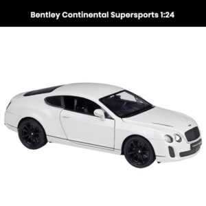 Bentley Continental Supersports 1:24 die-cast model with opening doors, collectible toy gift
