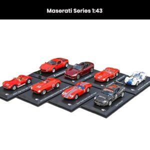 Maserati series 1:43 die-cast car models collectible toy gift