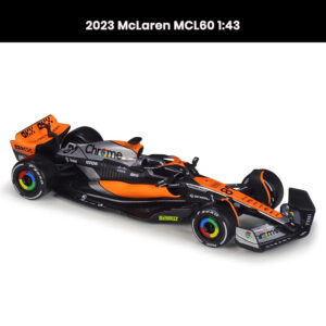 McLaren MCL60 1:43 die-cast racing car model (2023) collectible toy gift