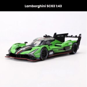 Lamborghini SC63 1:43 die-cast racing car model collectible toy gift
