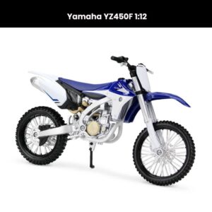 Yamaha YZ450F 1:12 die-cast motorcycle model with shock absorber collectible toy gift