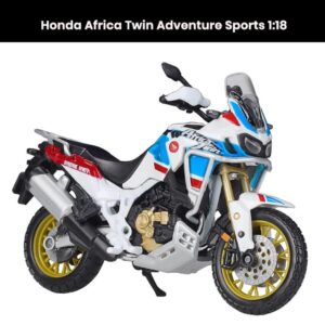 Honda Africa Twin Adventure Sports 1:18 die-cast motorcycle model with shock absorber collectible toy gift