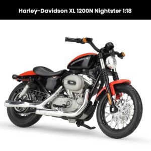 Harley-Davidson XL 1200N Nightster 1:18 die-cast motorcycle model collectible toy gift