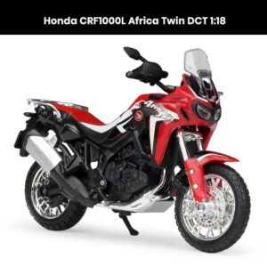 Honda CRF1000L Africa Twin DCT 1:18 die-cast motorcycle model with shock absorber collectible toy gift