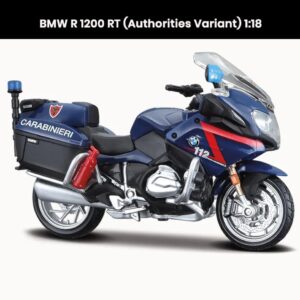 BMW R 1200 RT Authorities Variant 1:18 die-cast motorcycle model with shock absorber collectible toy gift