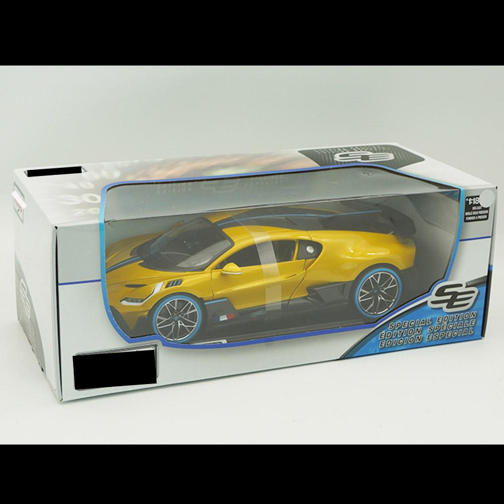 Bugatti Divo Car Model 1:18 Die Cast Doors Openable Toys Collectible Gift - Image 4