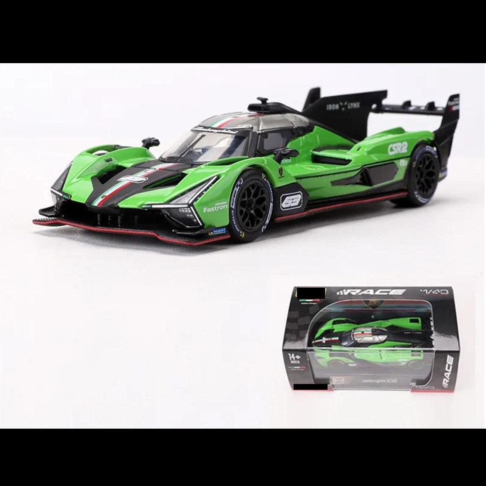 Lamborghini SC63 Racing Car Model 1:43 Die Cast Toys Collectible Gift - Image 2