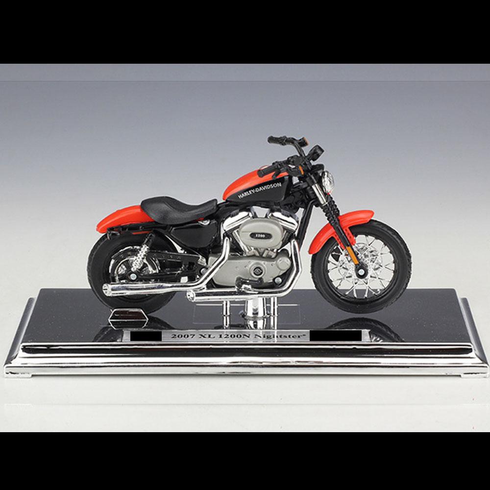 Harley-Davidson XL 1200N Nightster Motorcycle Model 1:18 Die Cast Toys Gift - Image 2