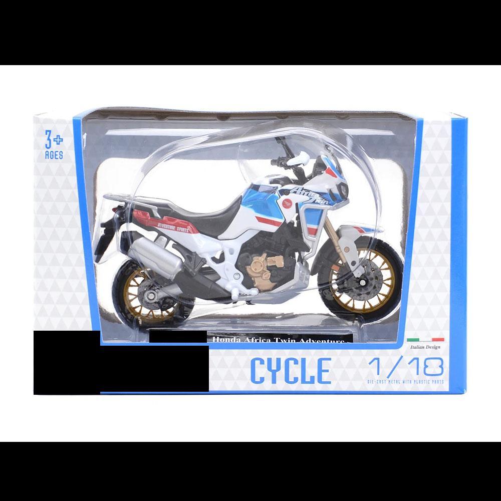 BMW R1100R Motorcycle Model 1:18 Die Cast Steering Shock Absorber Toys Gift - Image 2