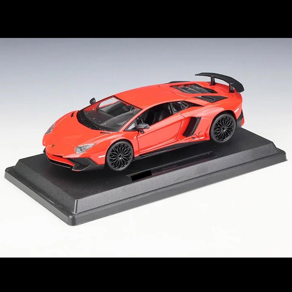 Lamborghini Aventador LP 750-4 SV Car Model 1:24 Die Cast Doors Openable Toys - Image 3