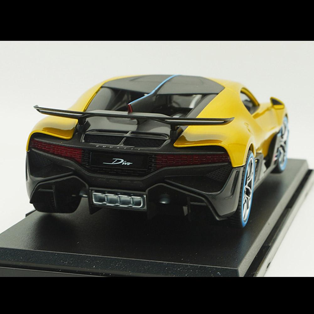 Bugatti Divo Car Model 1:18 Die Cast Doors Openable Toys Collectible Gift - Image 3