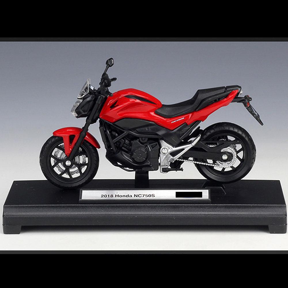 Honda NC750S Motorcycle Model 1:18 Die Cast 2018 Shock Absorber Toys Gift - Image 3