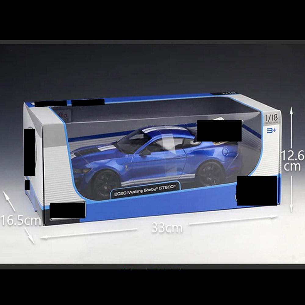 Ford Mustang Shelby GT500 Car Model 1:18 Die Cast 2020 Doors Openable Toys Gift - Image 4