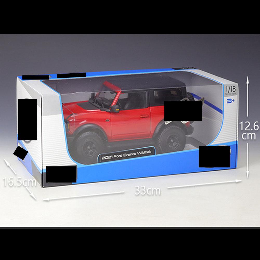 Ford Bronco Wildtrak Badlands G.O.A.T. Mode 1:18 Die Cast 2021 Doors Openable Toys - Image 4