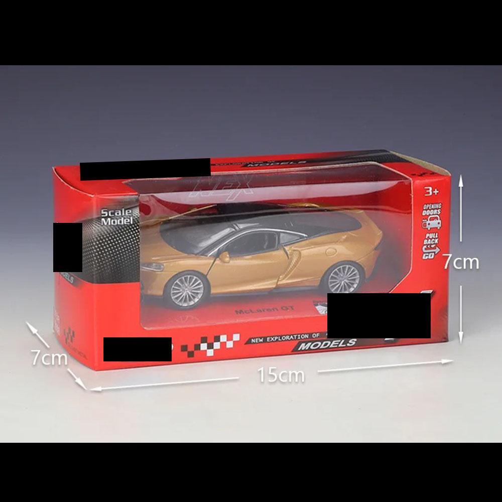 McLaren GT Car Model 1:36 Die Cast Doors Openable Toys Collectible Gift - Image 4