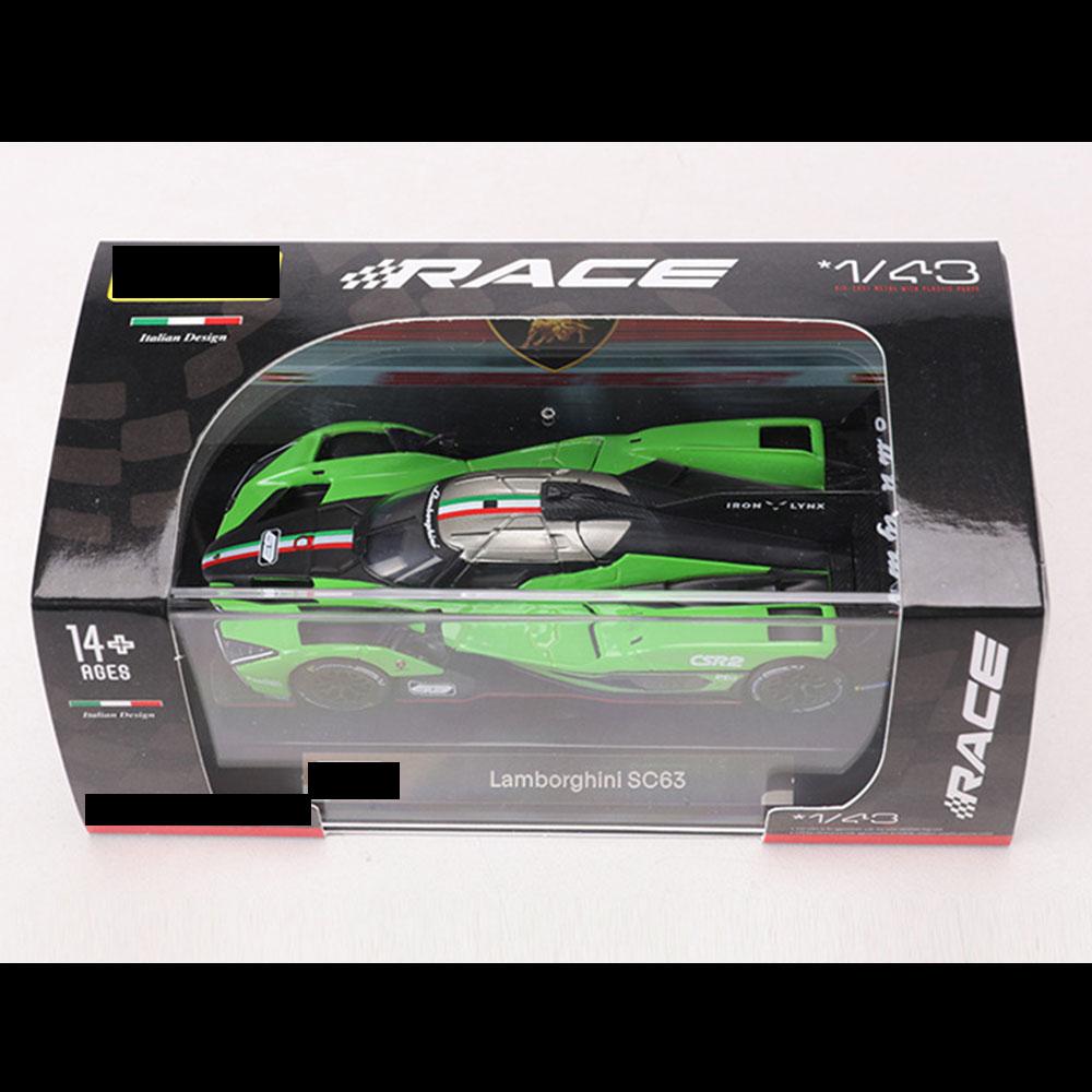 Lamborghini SC63 Racing Car Model 1:43 Die Cast Toys Collectible Gift - Image 4