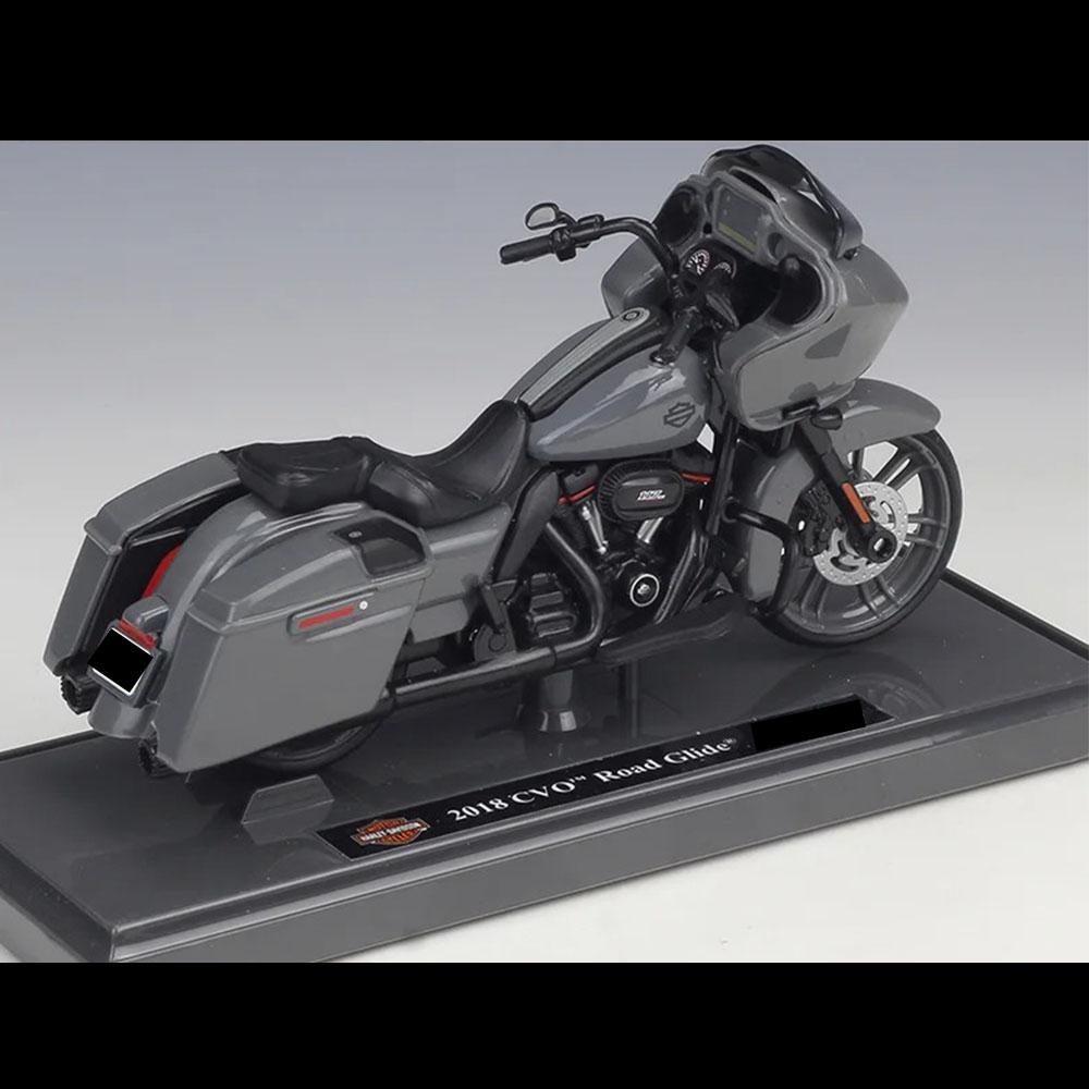 Harley-Davidson CVO Road Glide Motorcycle Model 1:18 Die Cast 2018 Toys Gift - Image 3