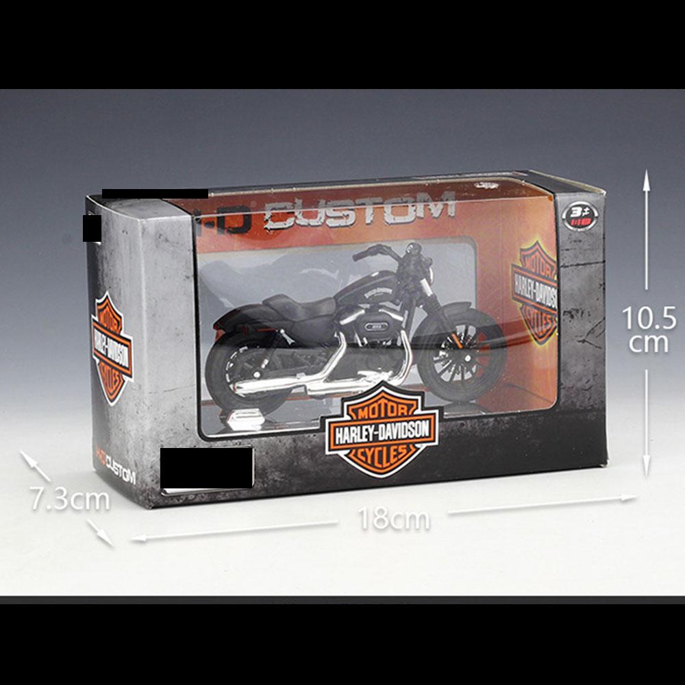Harley-Davidson Sportster Iron 883 Motorcycle Model 1:18 Die Cast 2014 Toys - Image 5