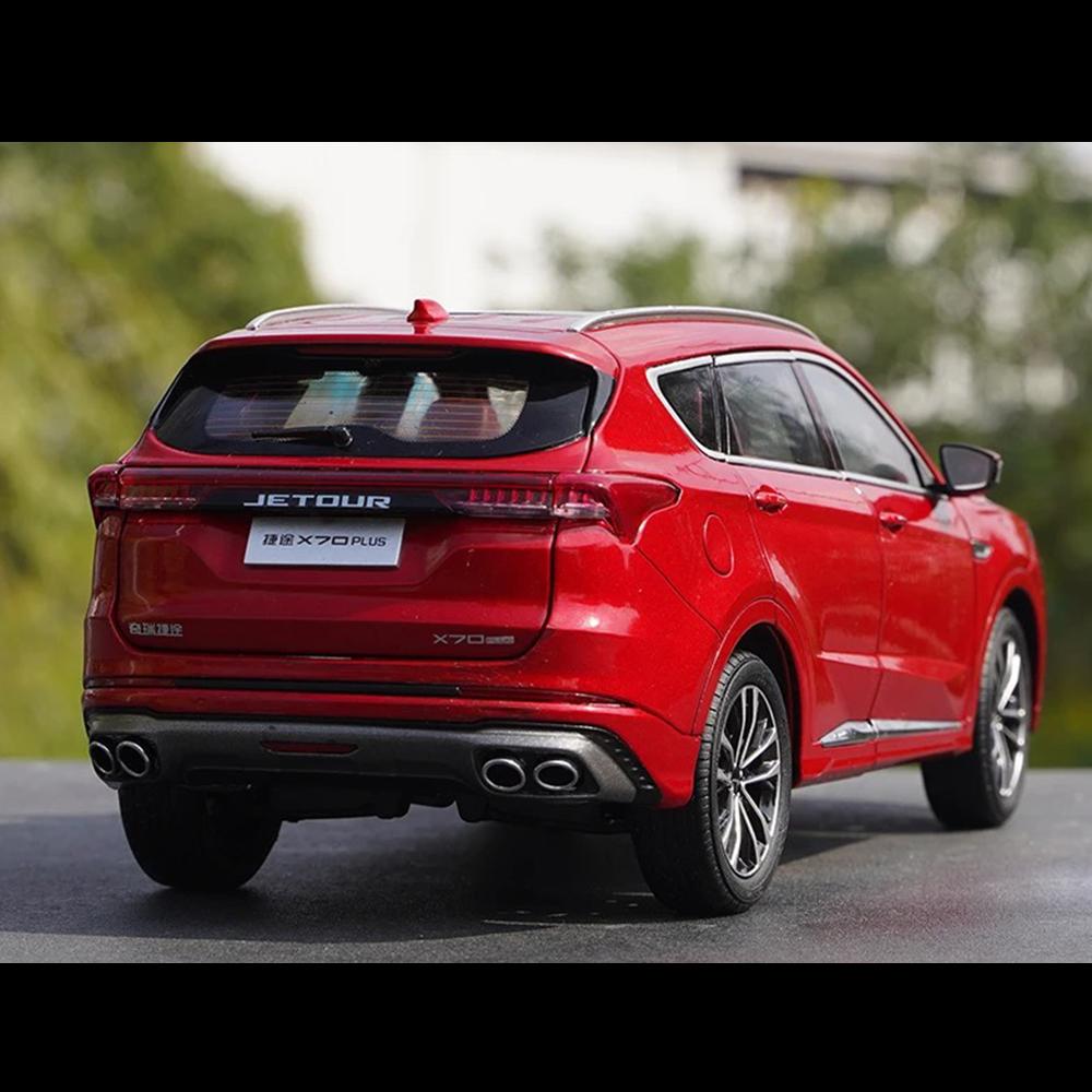 Chery Jetour X70 Plus Car Model 1:18 Die Cast Door Hood Openable Toys Gift - Image 4