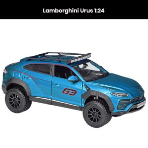 Lamborghini Urus 1:24 die-cast model with opening doors and hood, collectible SUV toy gift