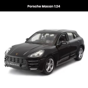 Porsche Macan 1:24 die-cast model with opening doors and hood, collectible SUV toy gift