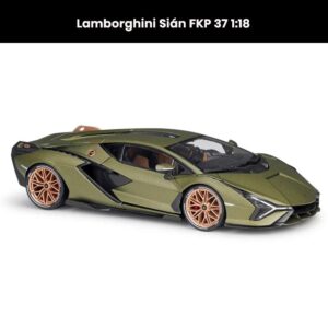 Lamborghini Sián FKP 37 1:18 die-cast car model with openable doors and hood collectible toy gift