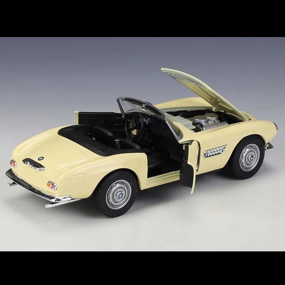 BMW 507 Car Model 1:24 Die Cast 1956โ1959 Doors Hood Openable Toys Gift - Image 3