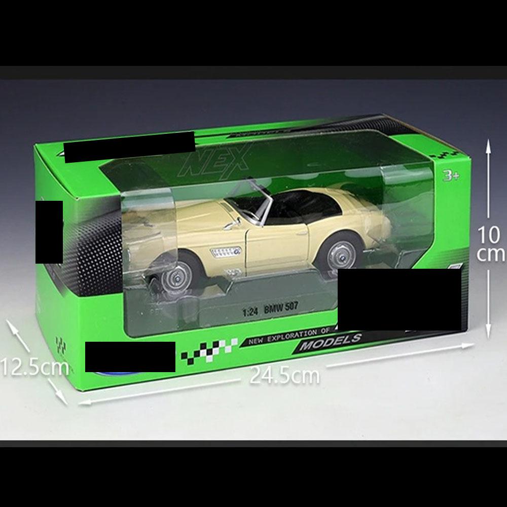 BMW 507 Car Model 1:24 Die Cast 1956โ1959 Doors Hood Openable Toys Gift - Image 4