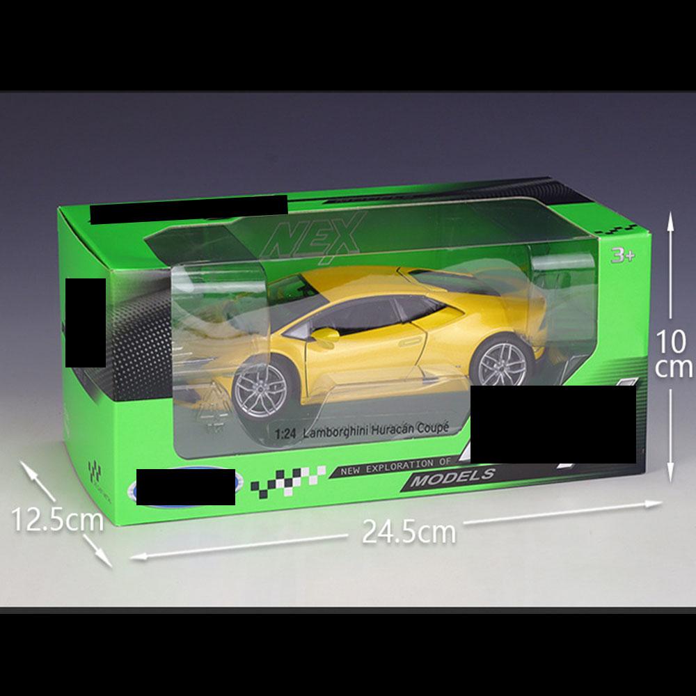 Lamborghini Huracan LP 610-4 Car Model 1:24 Die Cast Doors Hood Openable Toys - Image 4