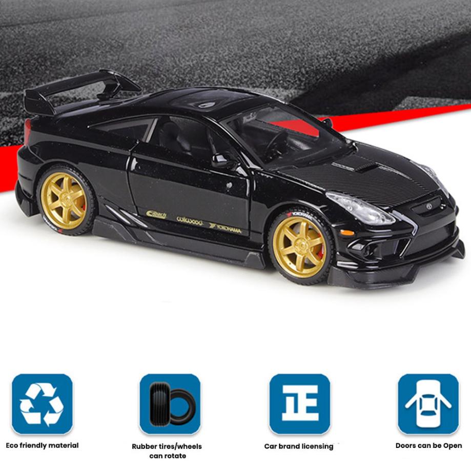 Toyota Celica GT-S 7th Gen,T230 Car Model 1:24 Die Cast Doors Openable Toys - Image 4